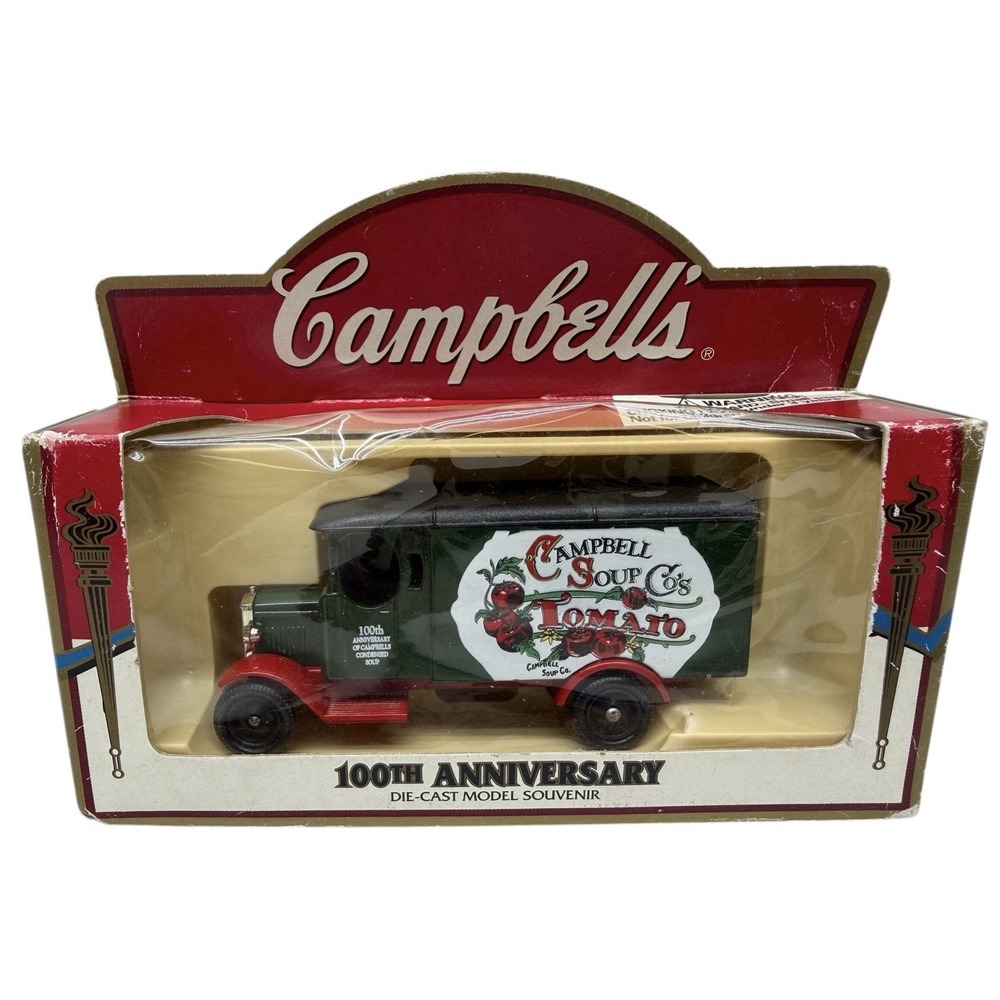 Campbell's 100th Anniversary Die Cast Delivery Truck Lledo Days Gone Tomato Soup